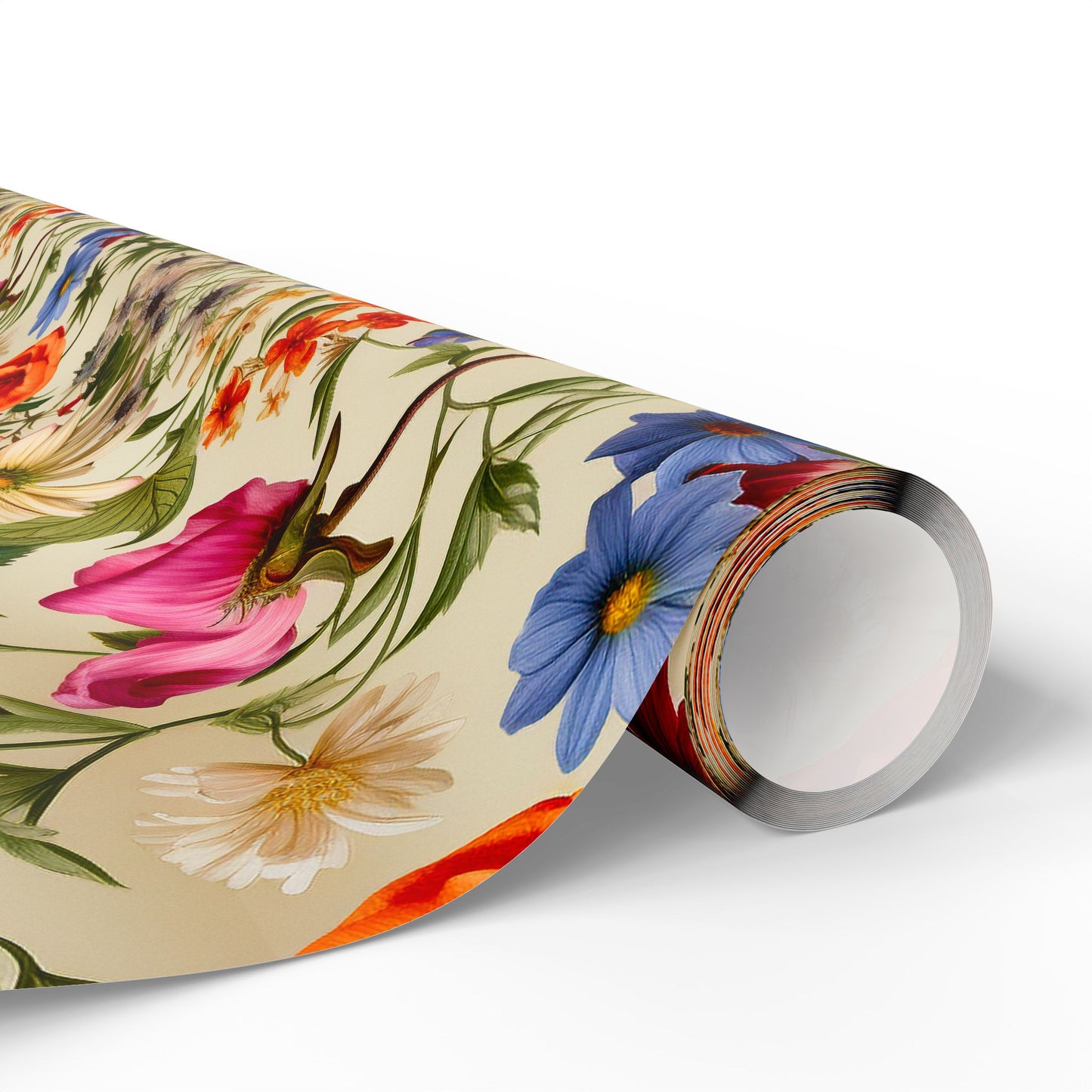 Wrapping Paper Rolls - Vintage Southern Floral Design