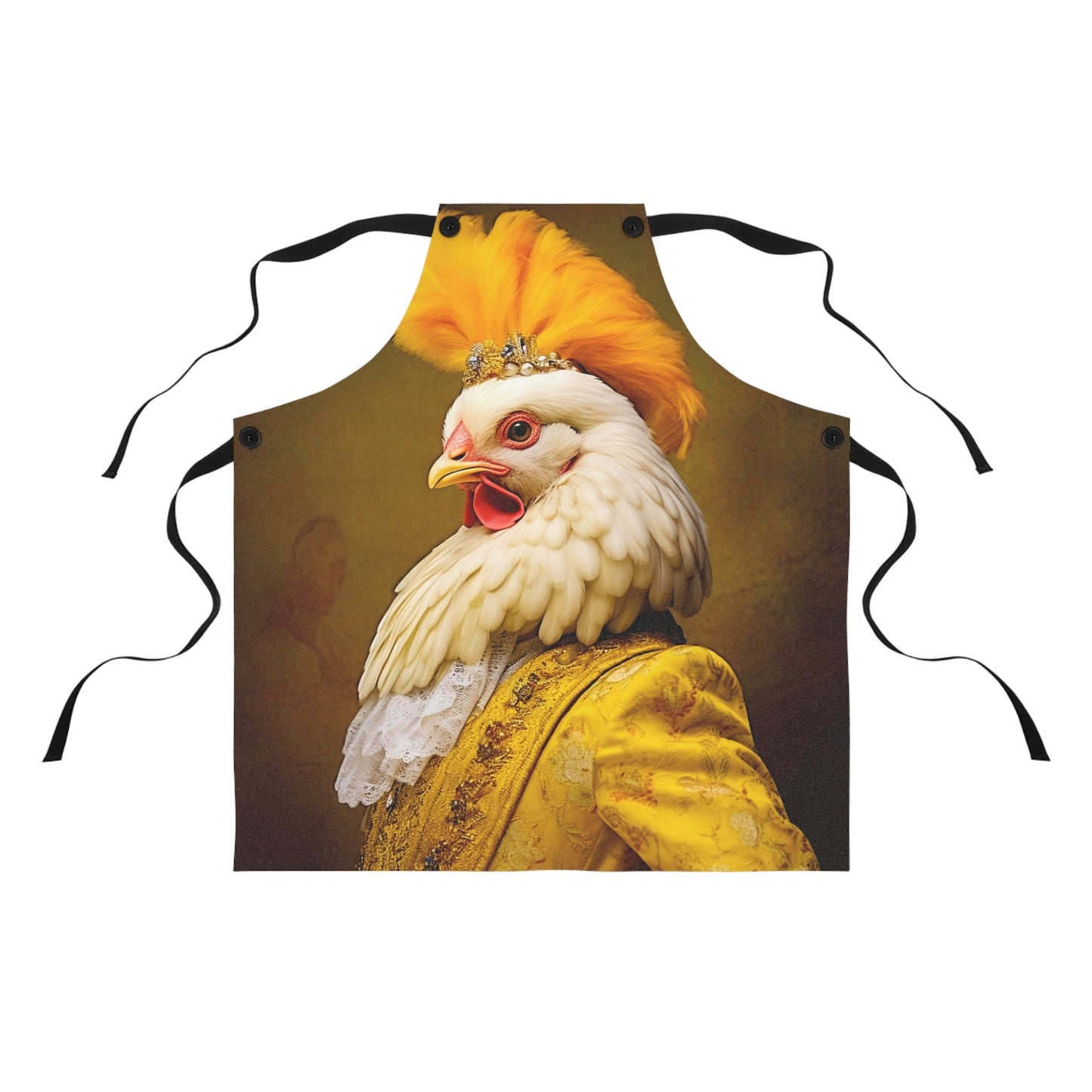 Renaissance Rooster Apron | Kitchen Gift for Chef or Cook