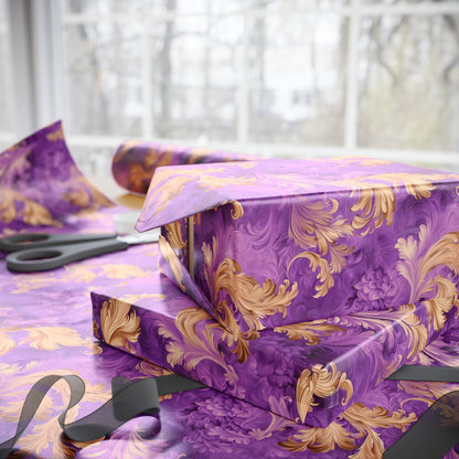 Premium Watercolor Wrapping Paper - Luxurious, Thick Gift Wrap for All Occasions