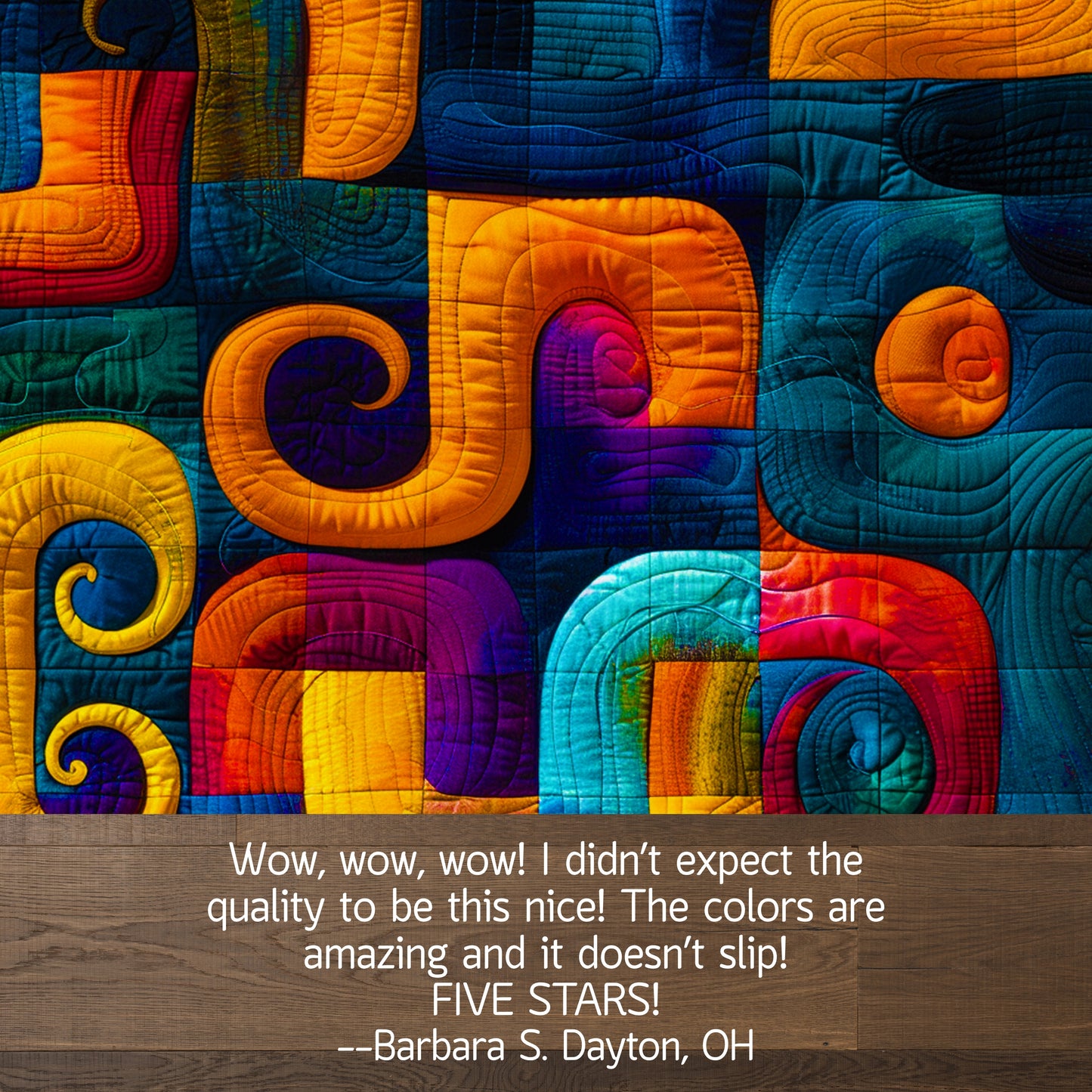 Abstract Colorful Playroom Rug – Modern Kids Rug – Washable, Safe & Fun Design in 5 Sizes