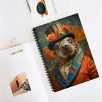 Animal Portrait Spiral Notebook: Victorian Sea Lion Portrait from The Curated Goose