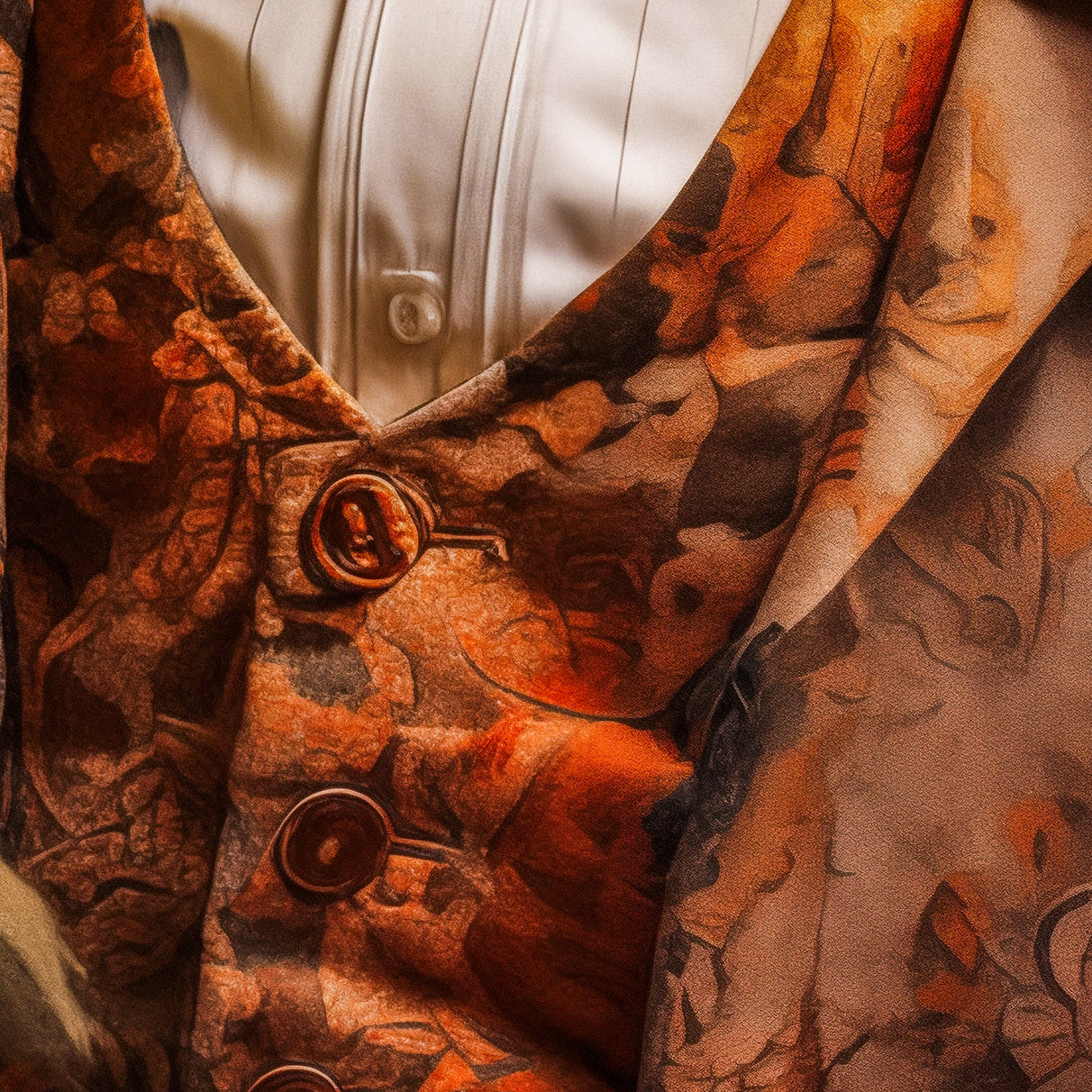 Elegant Victorian Bear Portrait - Regal Animal in Suit and Top Hat - Victorian Wedding Party Collection from The Curated Goose