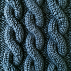 Faux Cable Knit Wrapping Paper – Cozy Sweater Gift Wrap for Holidays, Rustic Winter Packaging