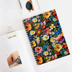 Multicolored Wildflowers Spiral Notebook from The Curated Goose