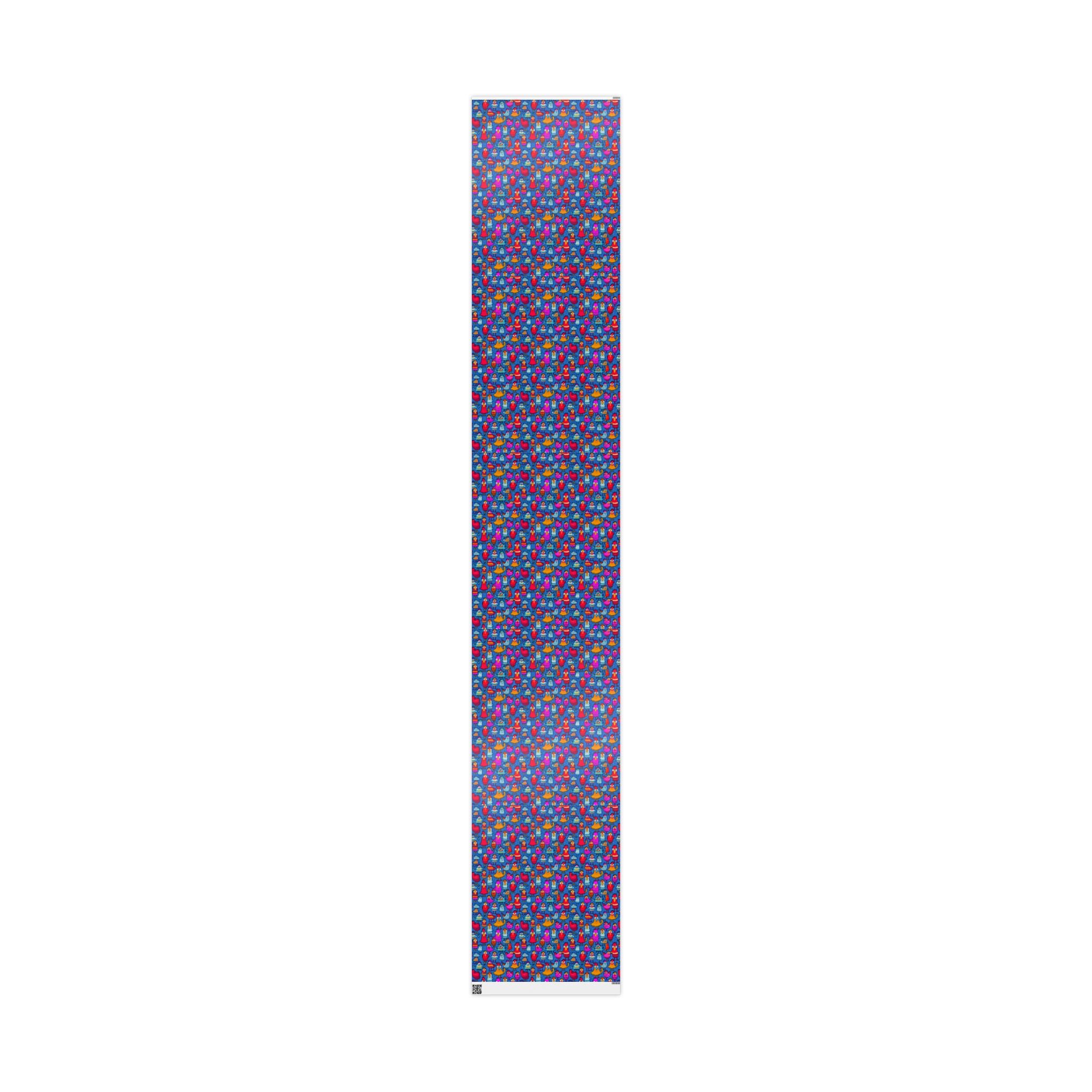 Colorful Chickens Wrapping Paper Rolls | Whimsical & Playful Gift Wrap