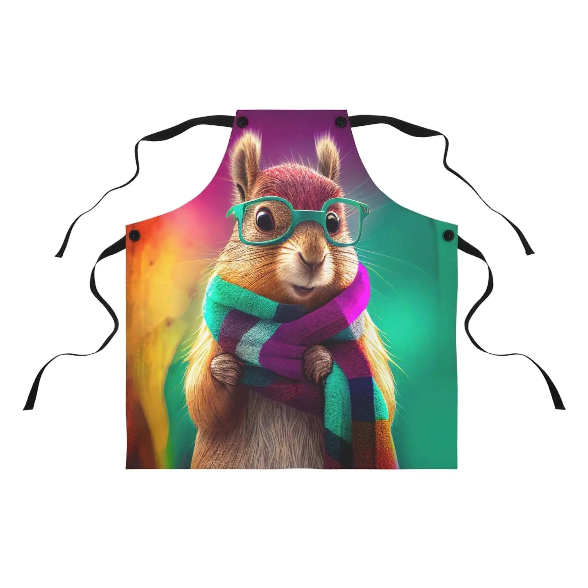 Funny Hipster Squirrel Apron | Funny Kitchen Accessories from The Curated Goose