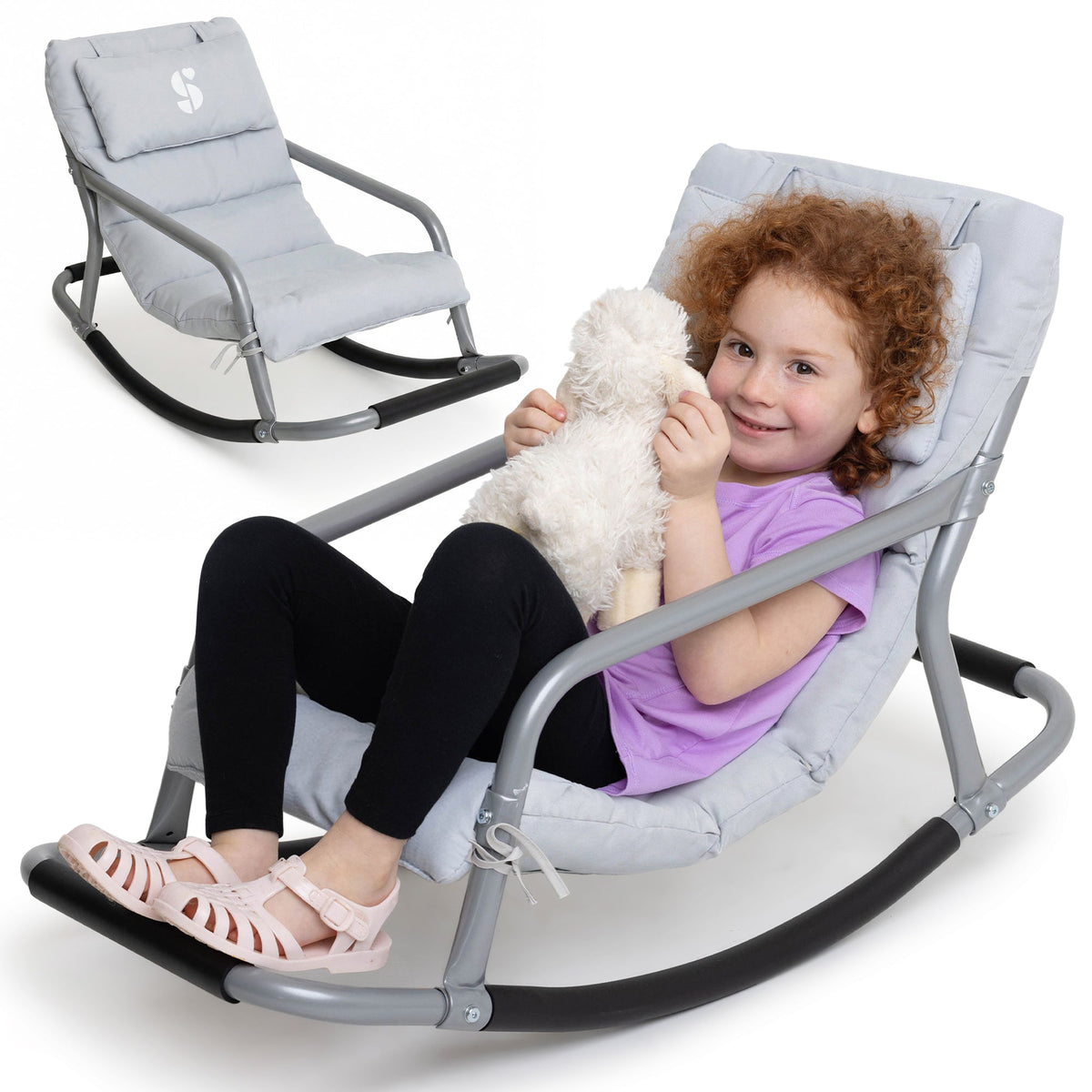 Sensory Rocking Chair for Kids Ages 3–8 by Special Supplies