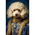 Renaissance Poodle Portrait Art Print from The Curated Goose