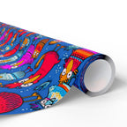 Colorful Chickens Wrapping Paper Rolls | Whimsical & Playful Gift Wrap