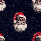 Classic Santa Claus Wrapping Paper Rolls – Festive Holiday Gift Wrap with Vintage Charm