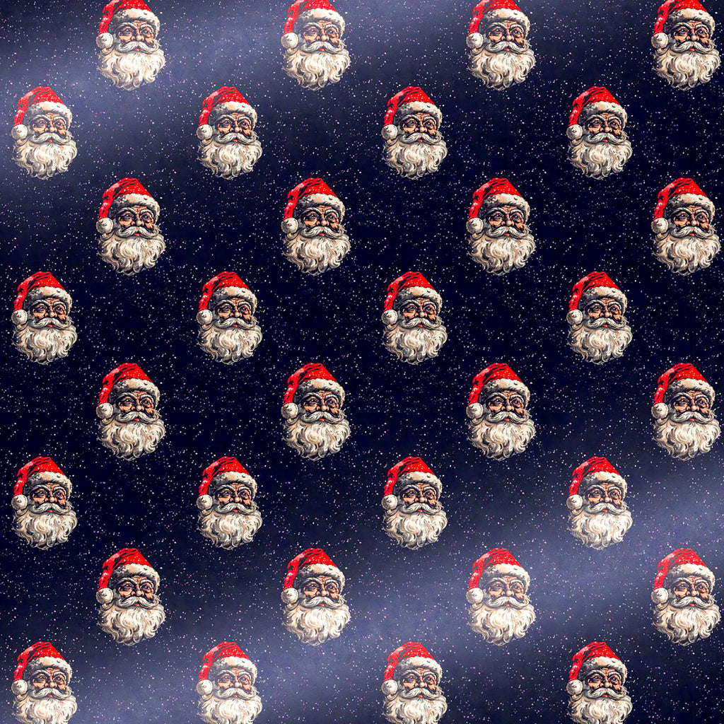 Classic Santa Claus Wrapping Paper Rolls – Festive Holiday Gift Wrap with Vintage Charm