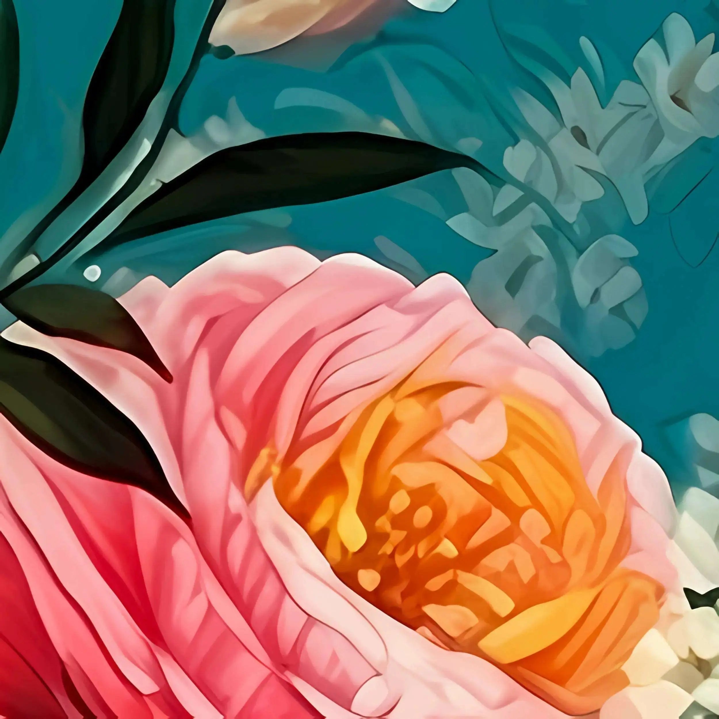 Southern Flowers Wrapping Paper Roll from The Curated Goose