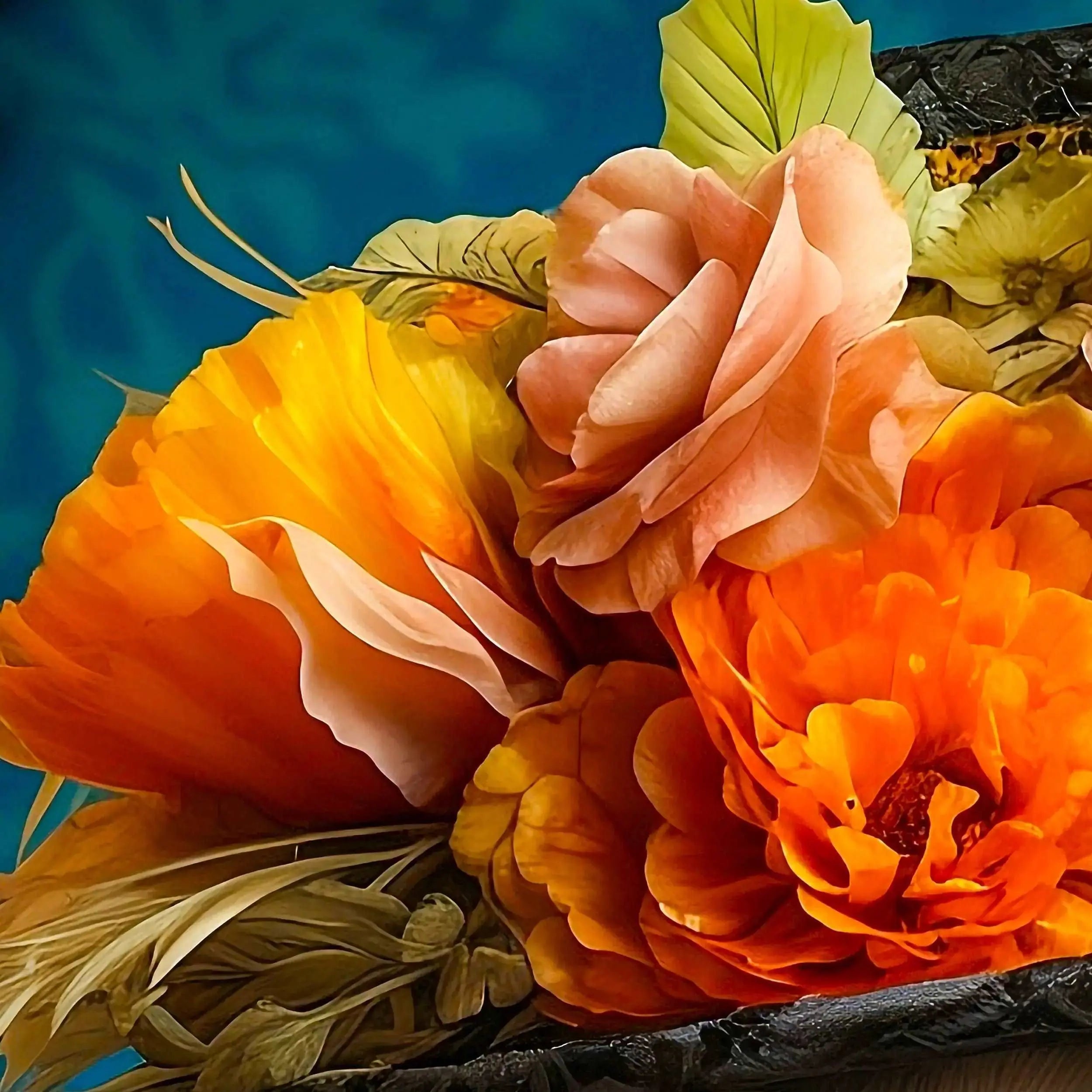 Victorian Ostrich Portrait Art Print | Victorian Wedding Party Collection from The Curated Goose