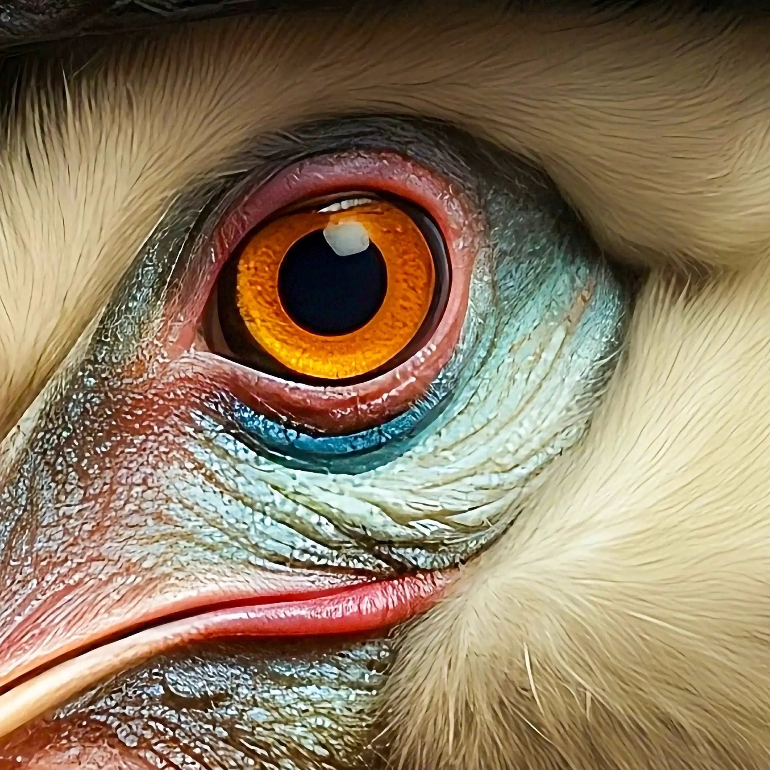 Victorian Ostrich Portrait Art Print | Victorian Wedding Party Collection from The Curated Goose