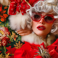 Fabulous Festive Ladies Holiday Gift Wrap – Fun & Glam Wrapping Paper Rolls for Christmas