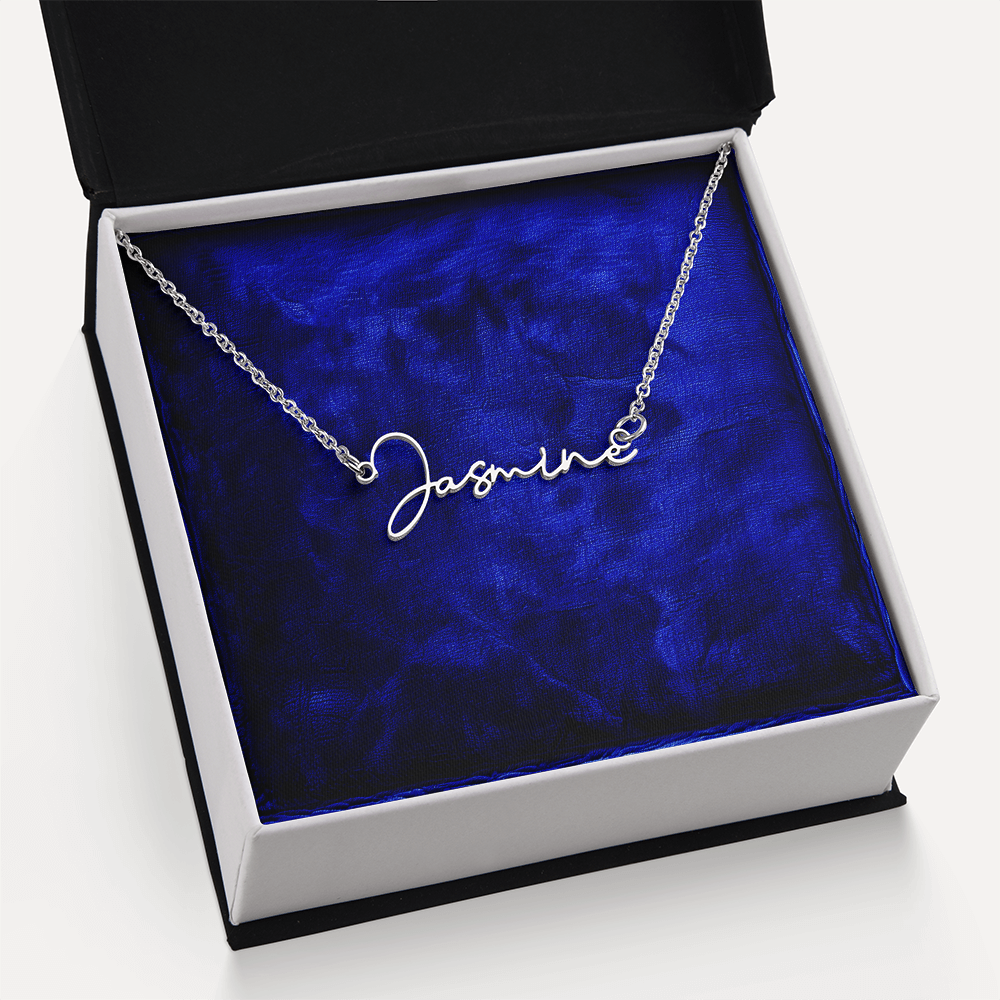 Custom Personalized Name Necklace – Signature Style Custom Name Necklace