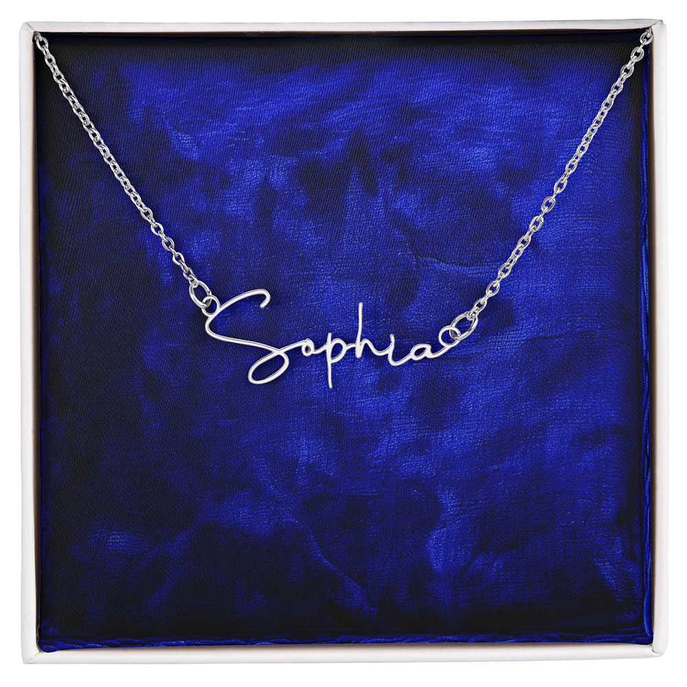 Custom Personalized Name Necklace – Signature Style Custom Name Necklace