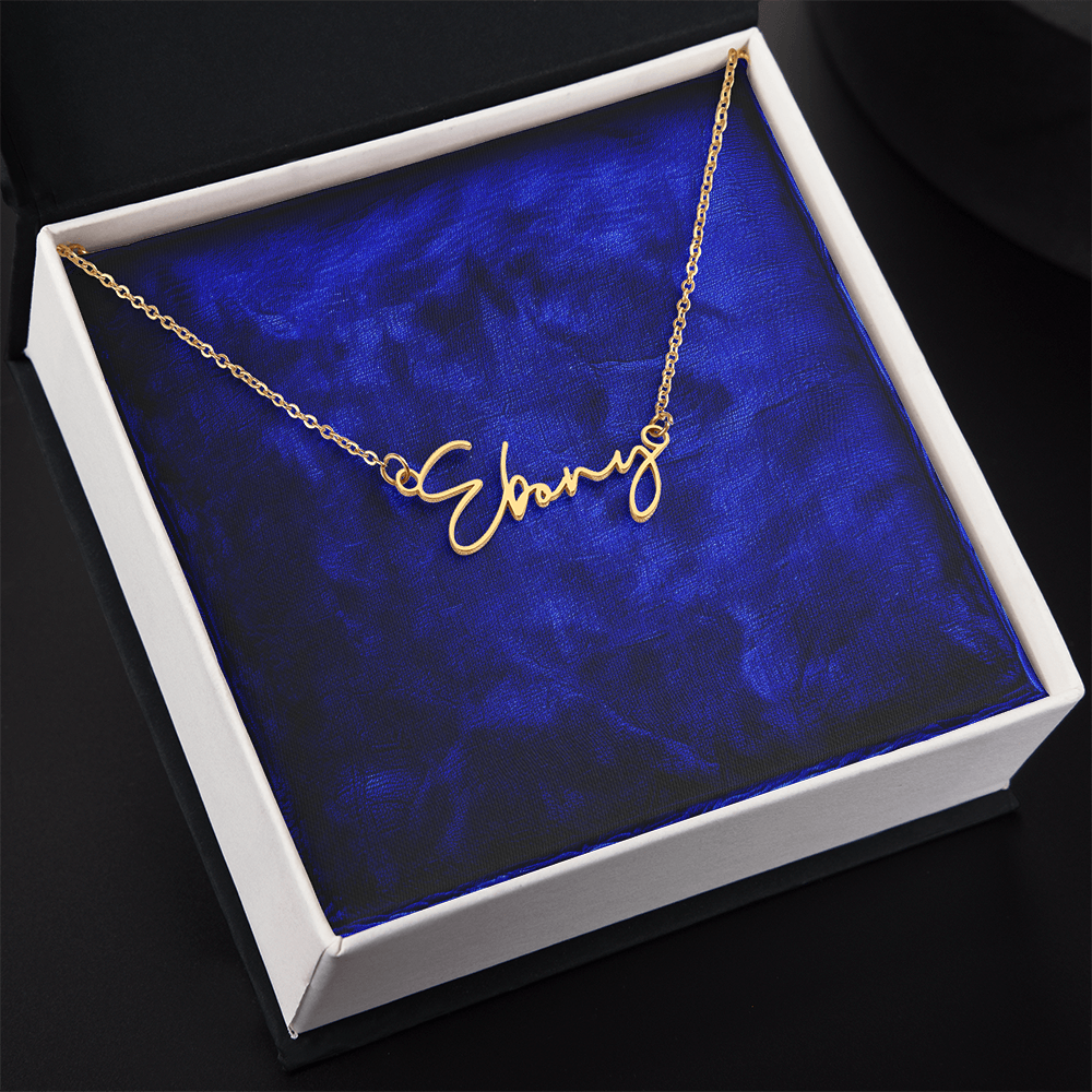 Custom Personalized Name Necklace – Signature Style Custom Name Necklace