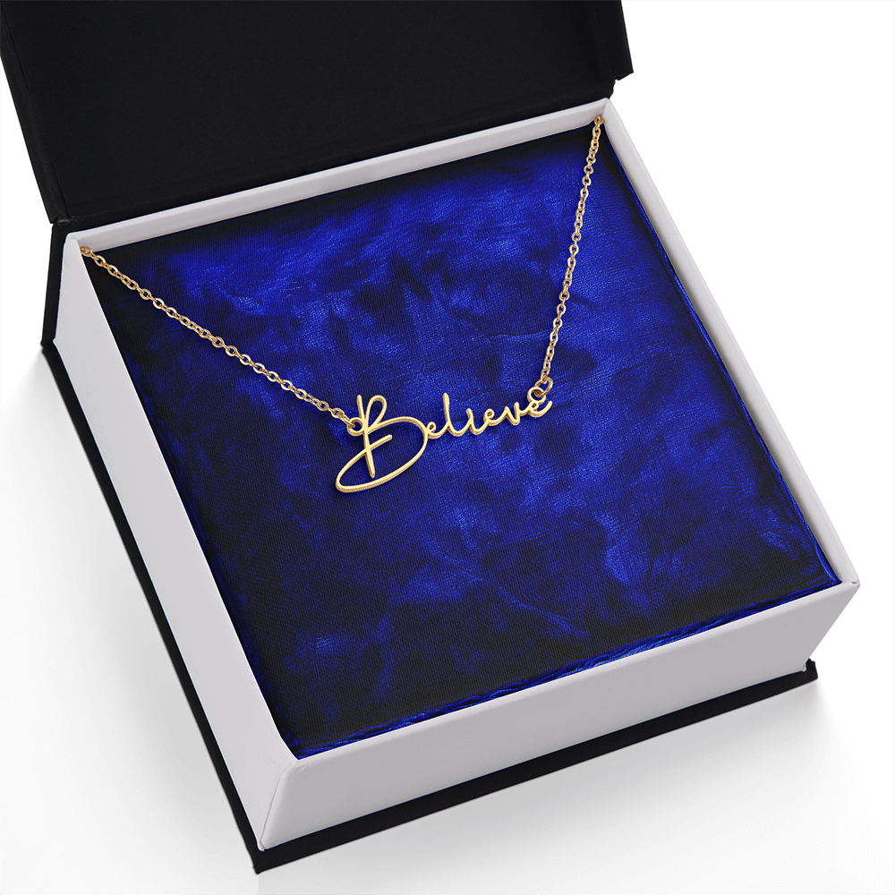 Custom Personalized Name Necklace – Signature Style Custom Name Necklace