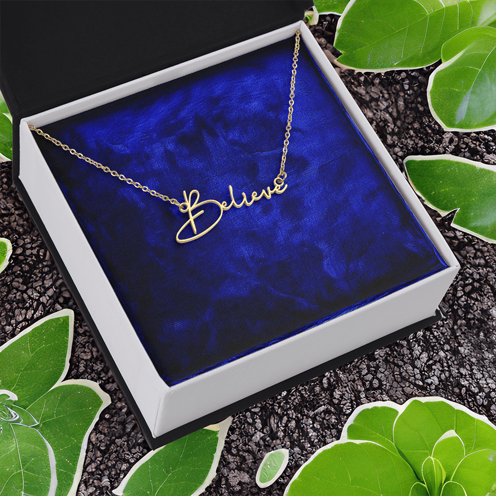 Custom Personalized Name Necklace – Signature Style Custom Name Necklace