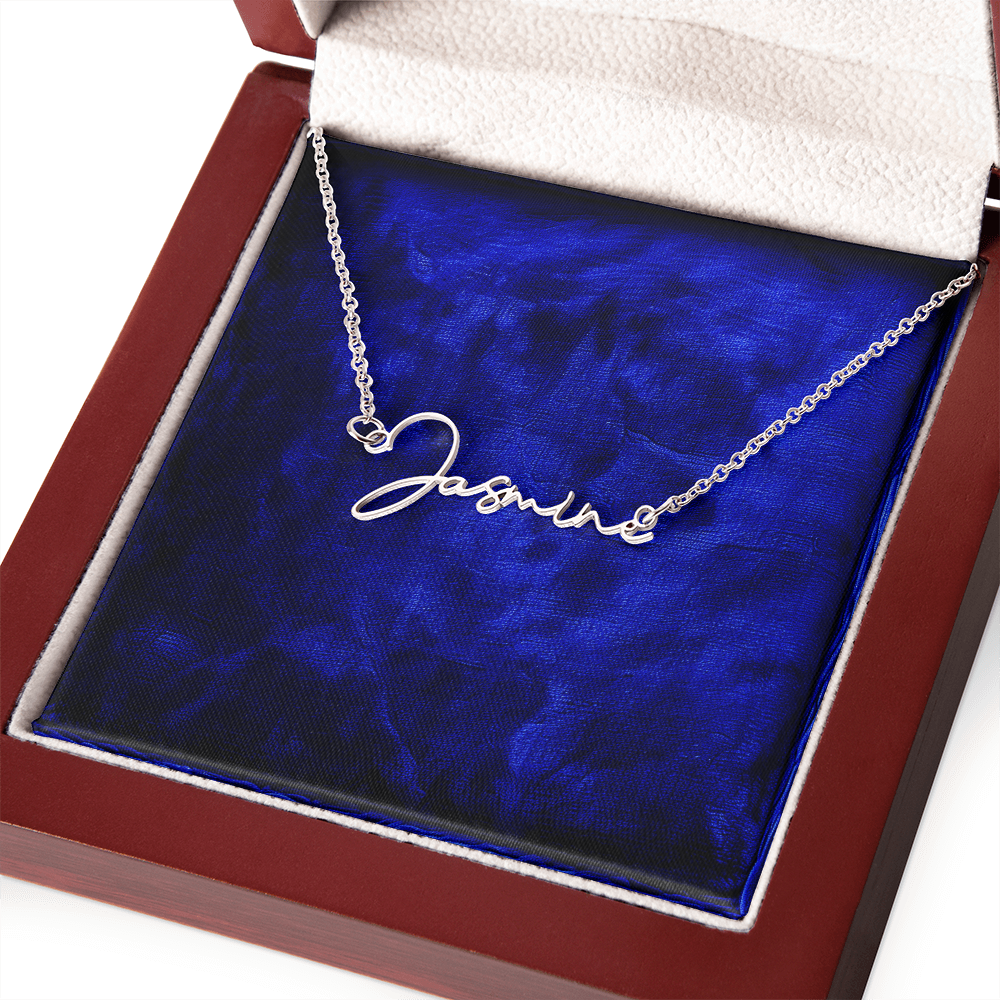 Custom Personalized Name Necklace – Signature Style Custom Name Necklace