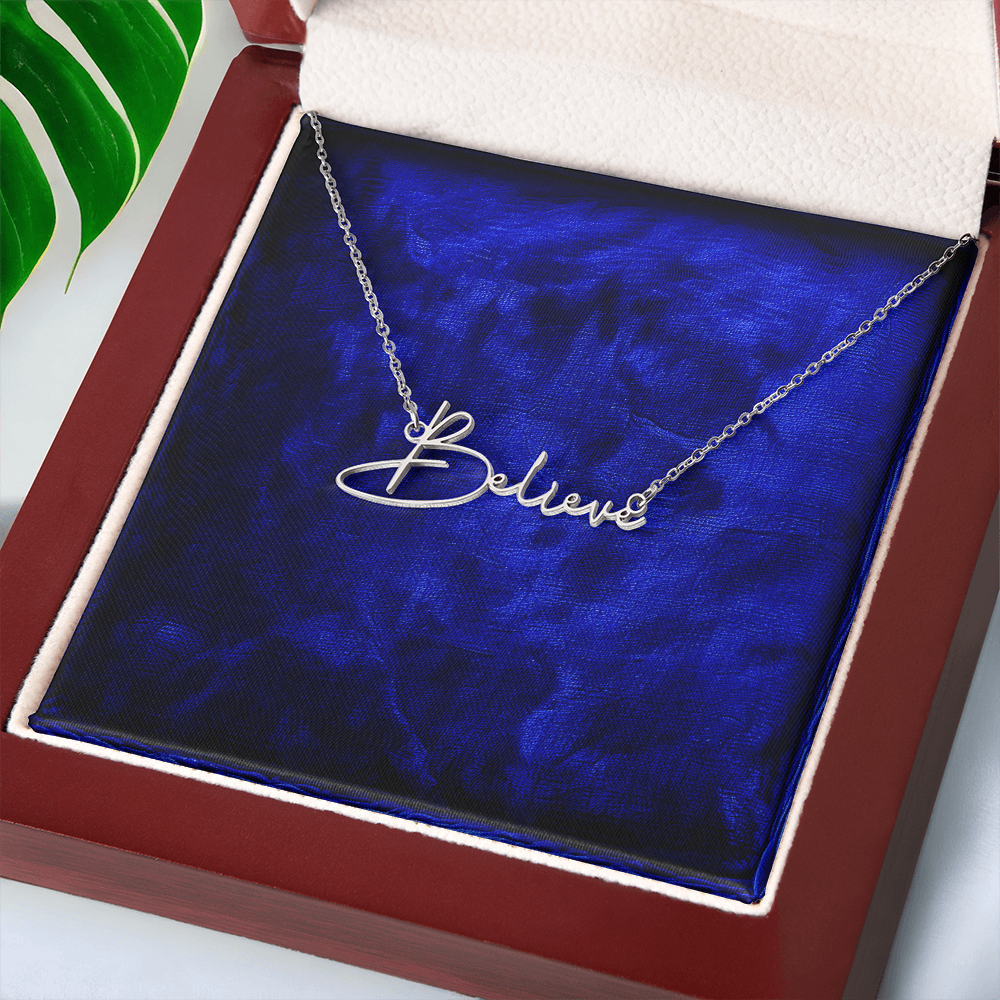 Custom Personalized Name Necklace – Signature Style Custom Name Necklace