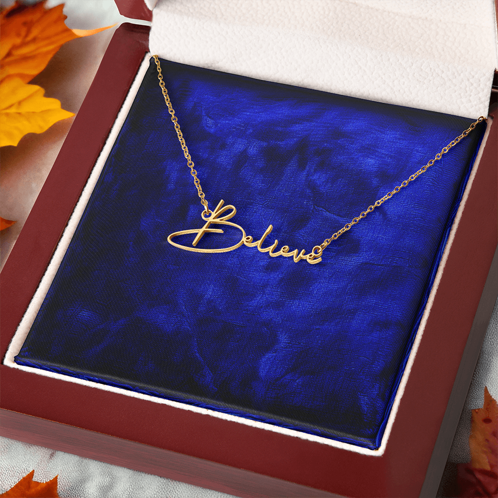 Custom Personalized Name Necklace – Signature Style Custom Name Necklace