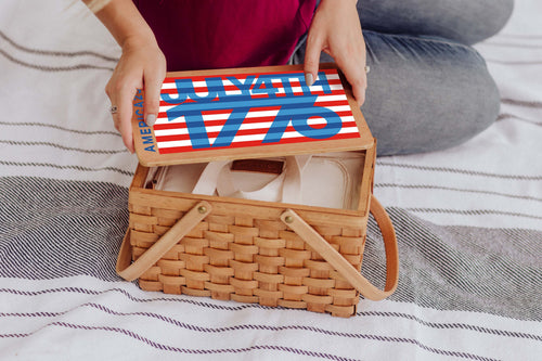 America250 - Poppy Personal Picnic Basket