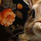 Victorian Rabbit Portrait in Suit | Victorian Wedding Party Collection from The Curated Goose
