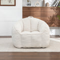 Giant Bean Bag Chair Sofa for Adults Teens, Comfy Corduroy Large Bean Bag Chairs with Armrests for Bedroom Living Room, Adult BeanBag Lazy Sofa Couch Chairs with Filler Included