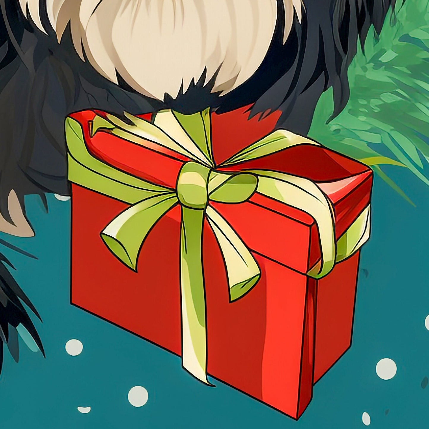 Havanese Dog Holiday Wrapping Paper Rolls - 3 Size Options