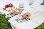 Terrabella Earth Friendly Handwoven Picnic Basket Set for 2