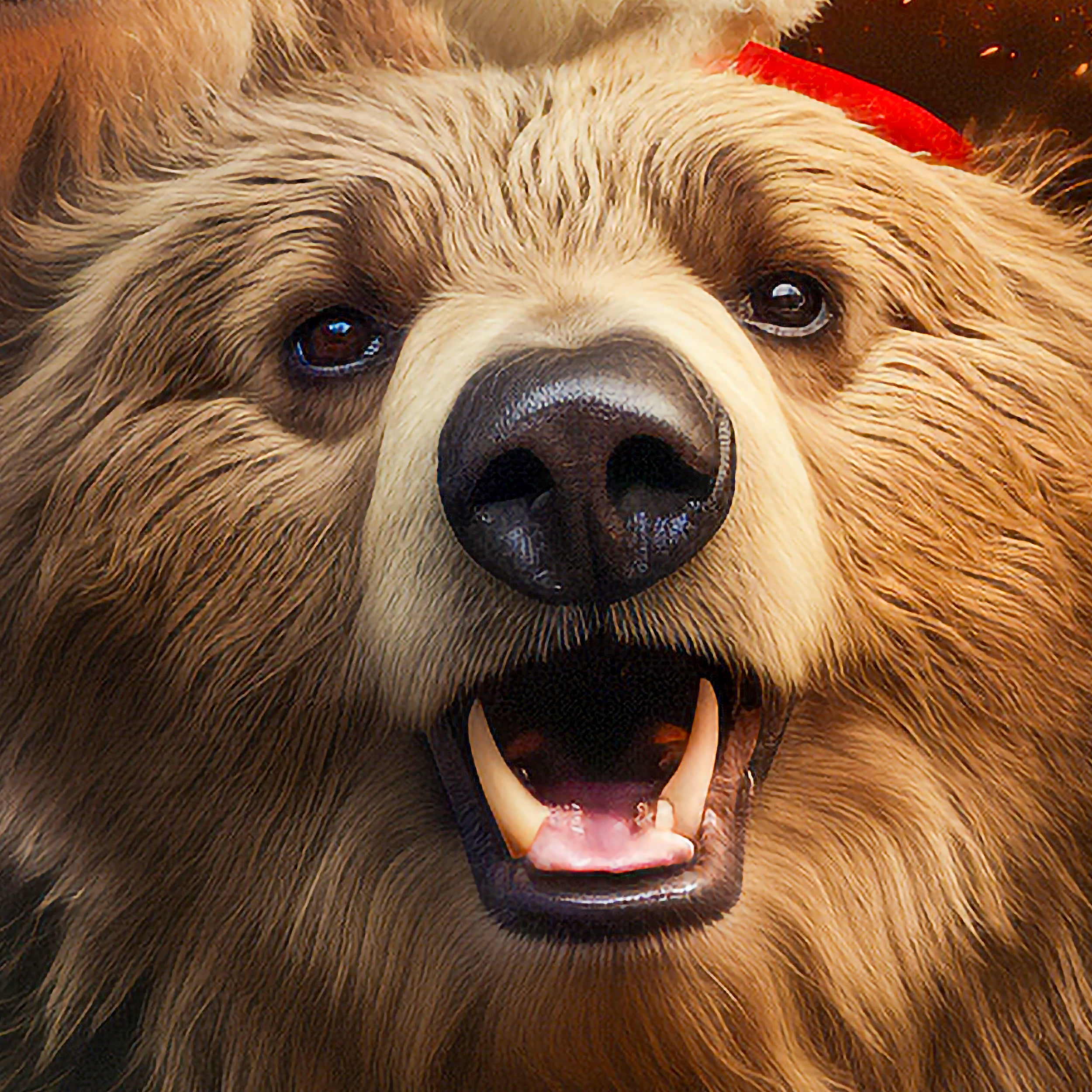 Happy Santa Bear Wrapping Paper – The Cutest Holiday Wrap Ever! 🐻🎅