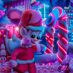 Santa’s Workshop Wonderland Wrapping Paper – A Magical and Glittery Journey to the North Pole