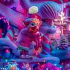 Santa’s Workshop Wonderland Wrapping Paper – A Magical and Glittery Journey to the North Pole