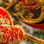 Santa's Magical Christmas Sleigh Wrapping Paper Rolls